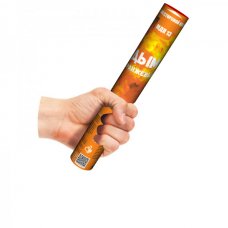 Оранжевый ручной цветной дым с ручкой для фотосессии в Актау